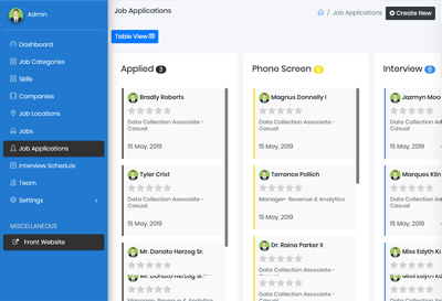 Applicant Tracking